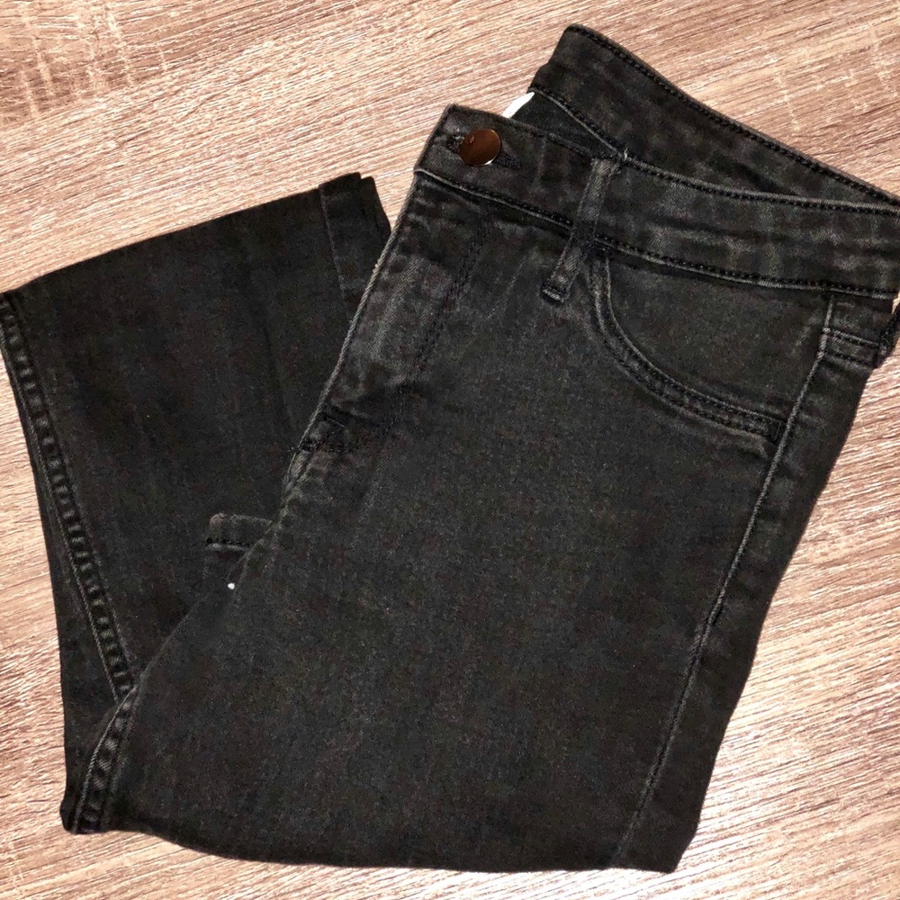 H&M BLACK SKINNY ANKLE JEANS